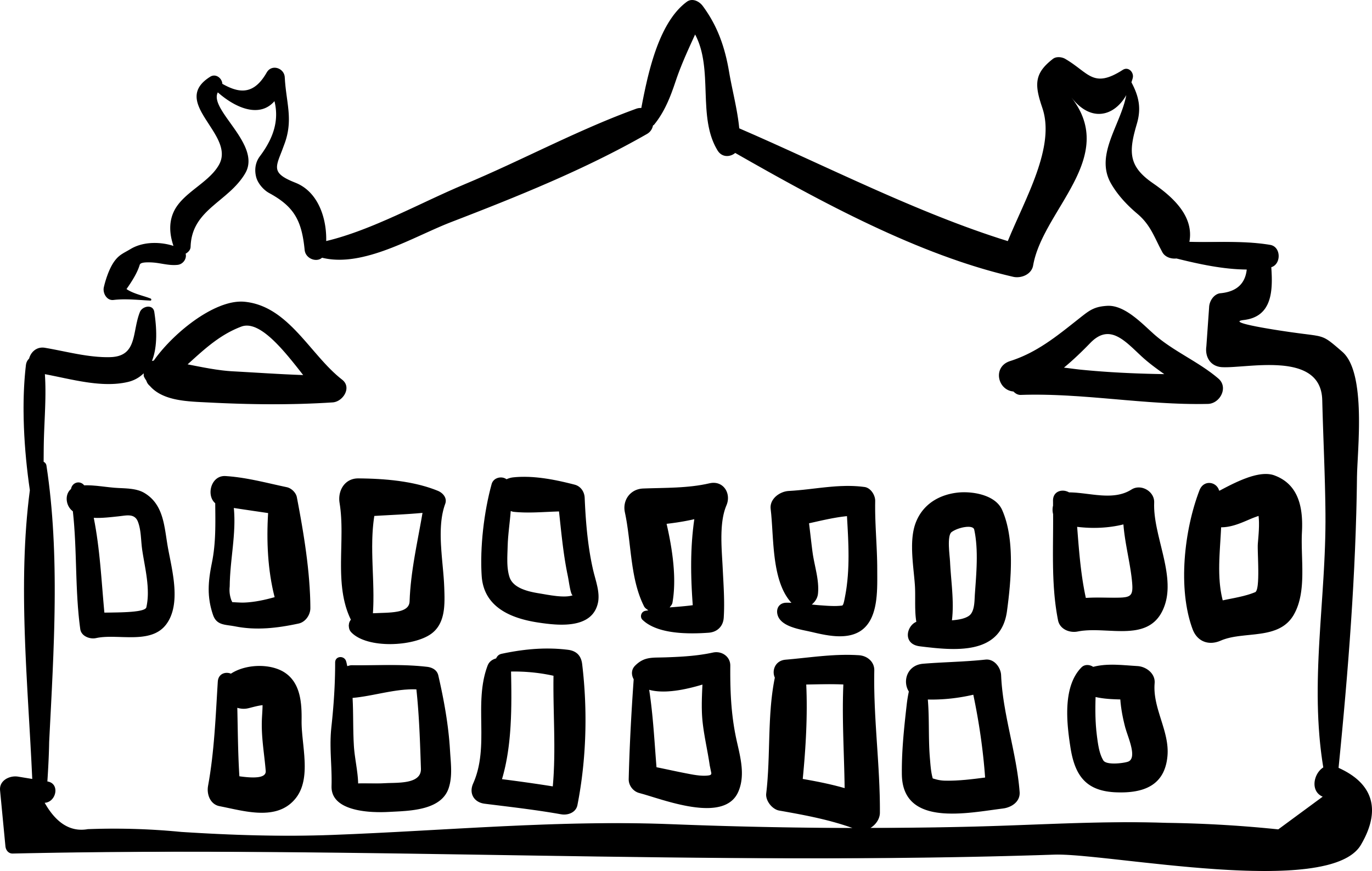 Building Big Hand Drawn Outline Laser Cut Svg File Free Vectors